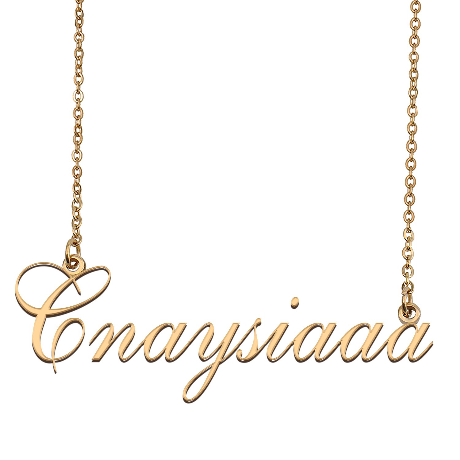 Custom Made Dainty My Name Necklace Best Friendship Jewelry Gifts for Her Cnaysiaaa