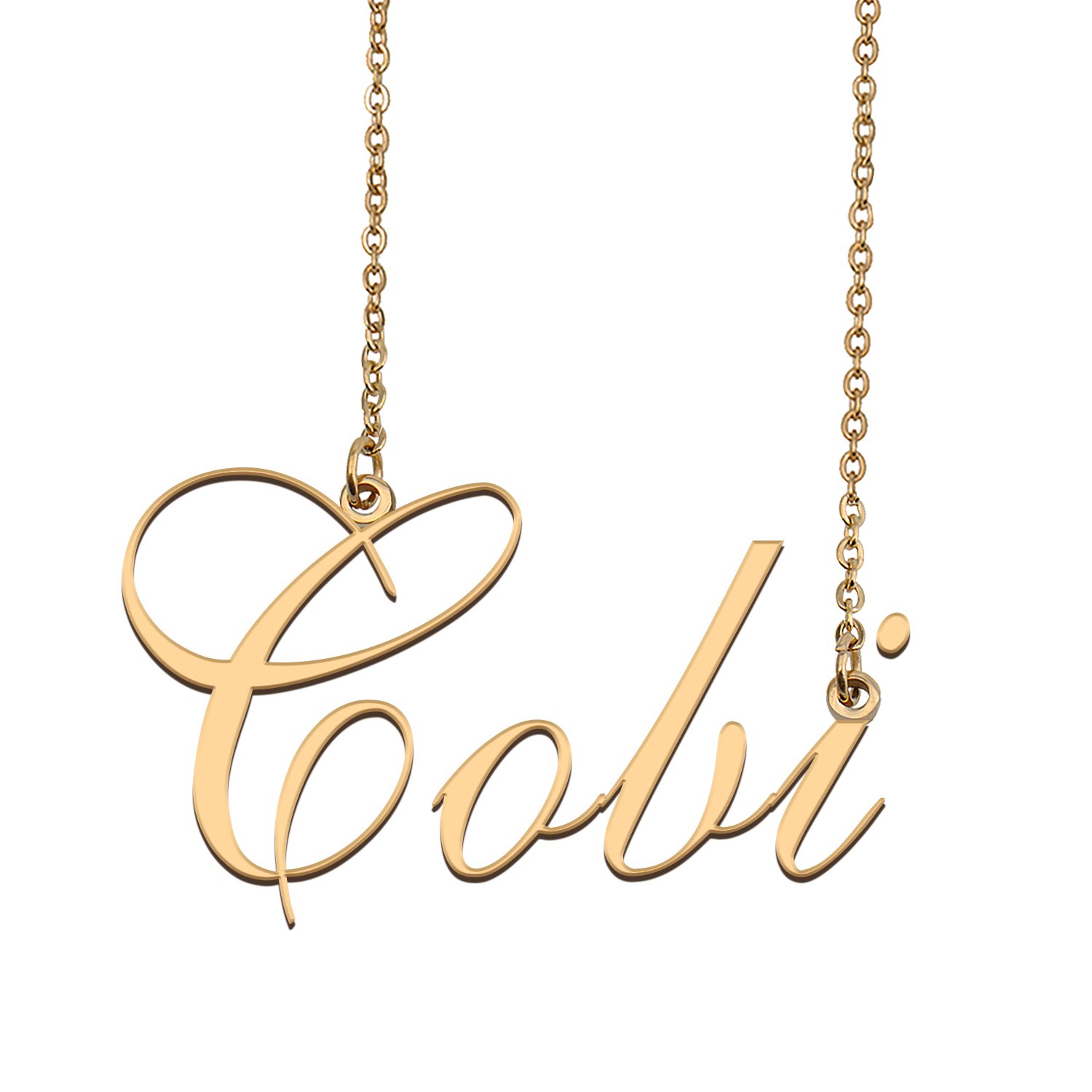 Custom Made Dainty My Name Necklace Best Friendship Jewelry Gifts for Her Cobi