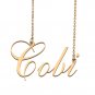 Custom Made Dainty My Name Necklace Best Friendship Jewelry Gifts for Her Cobi