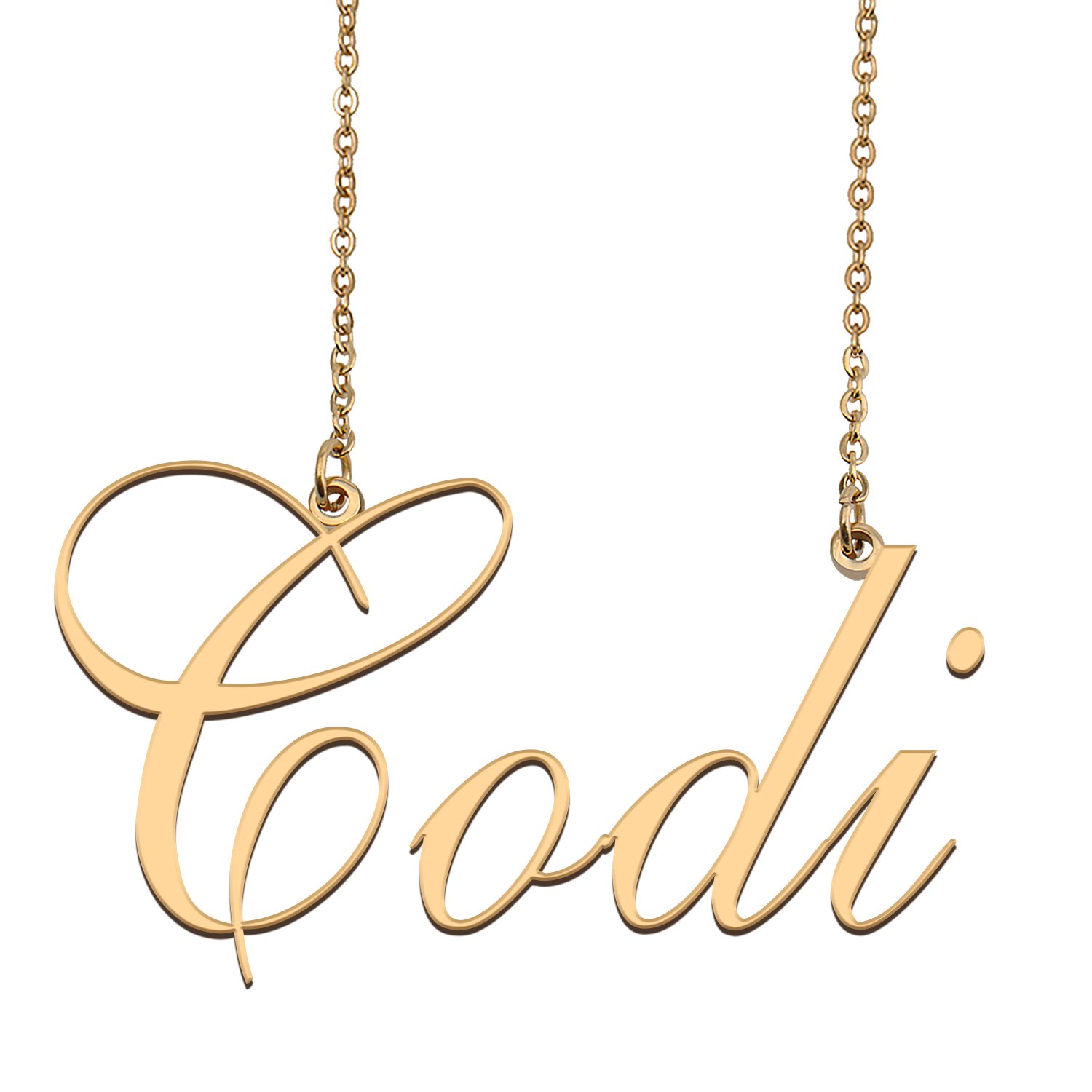 Custom Made Dainty My Name Necklace Best Friendship Jewelry Gifts for Her Codi