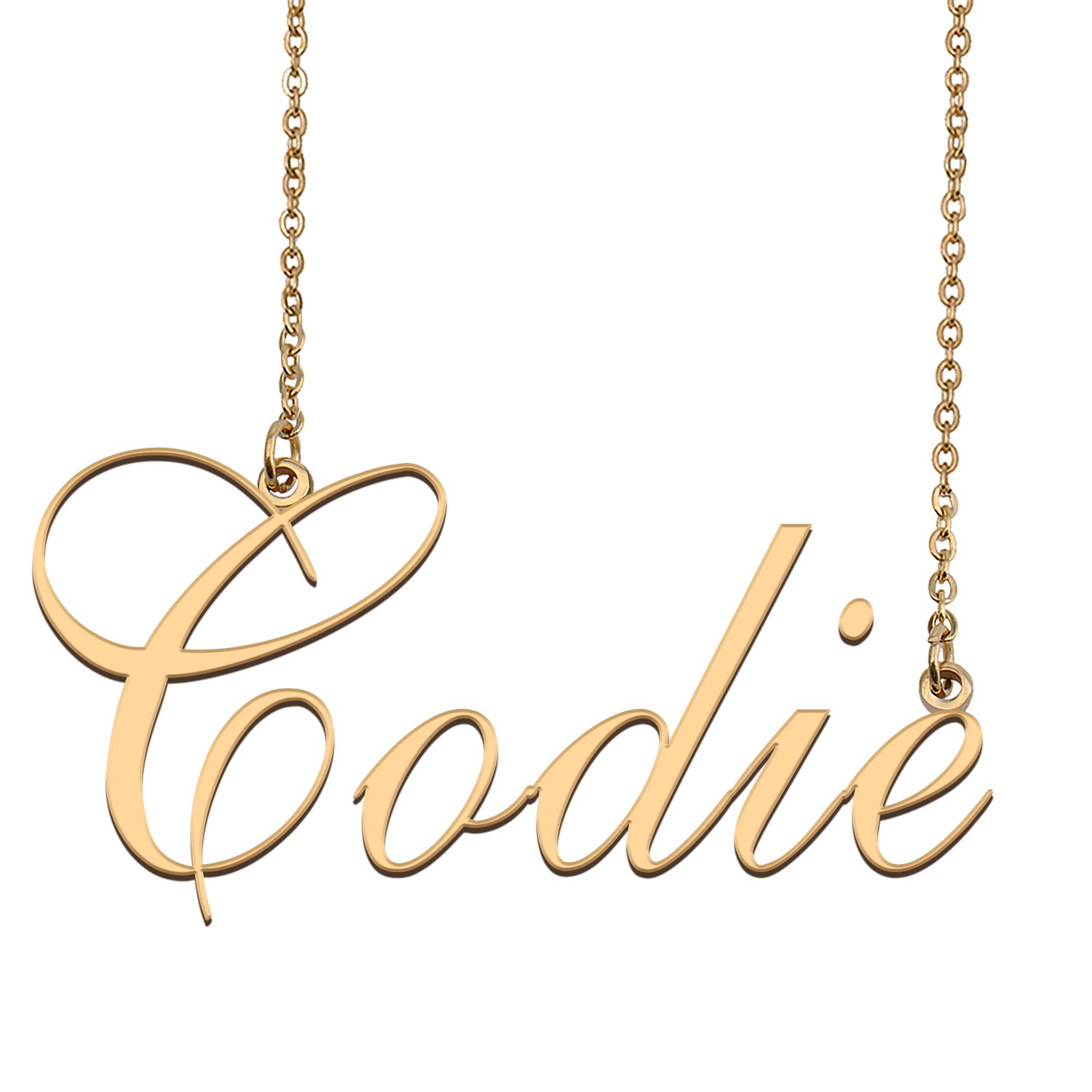 Custom Made Dainty My Name Necklace Best Friendship Jewelry Gifts for Her Codie