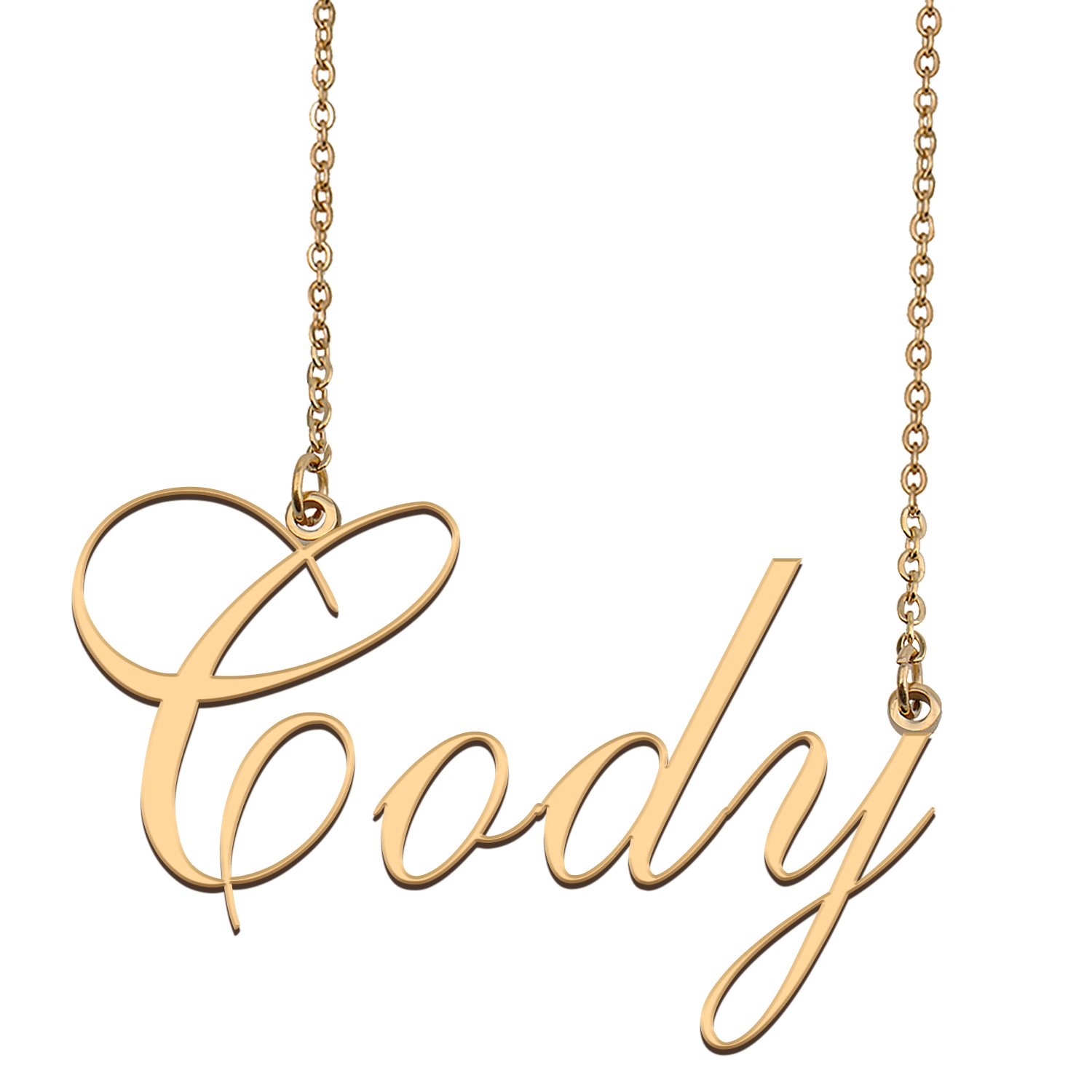 Custom Made Dainty My Name Necklace Best Friendship Jewelry Gifts for Her Cody