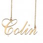 Custom Made Dainty My Name Necklace Best Friendship Jewelry Gifts for Her Colin