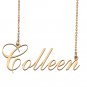 Custom Made Dainty My Name Necklace Best Friendship Jewelry Gifts for Her Colleen