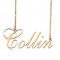 Custom Made Dainty My Name Necklace Best Friendship Jewelry Gifts for Her Collin