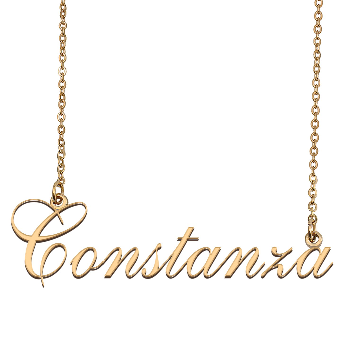 Custom Made Dainty My Name Necklace Best Friendship Jewelry Gifts for Her Constanza