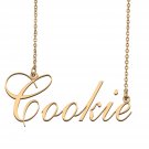 Custom Made Dainty My Name Necklace Best Friendship Jewelry Gifts for Her Cookie Custom Made Dainty My Name Necklace Best Friendship Jewelry Gifts for Her Cookie
