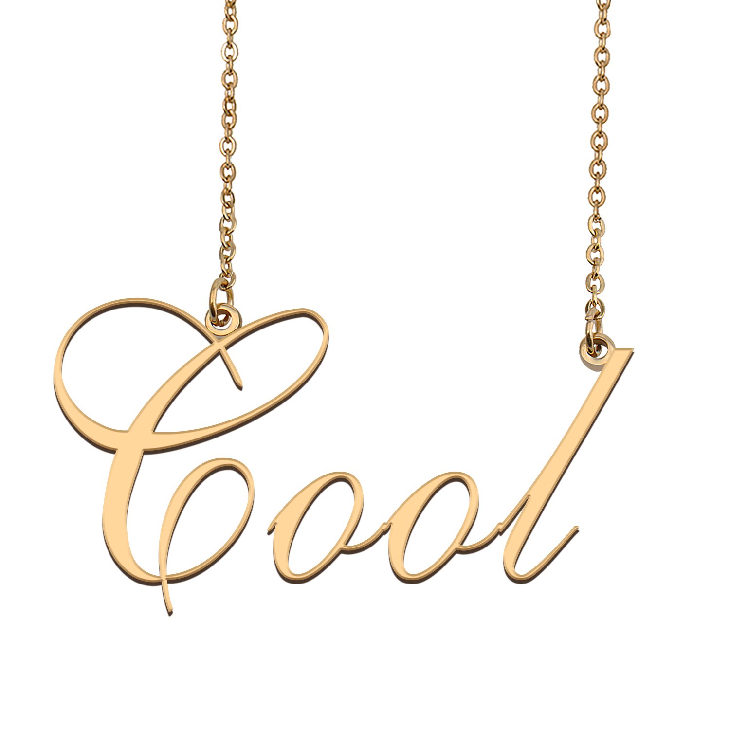 Custom Made Dainty My Name Necklace Best Friendship Jewelry Gifts for Her Cool