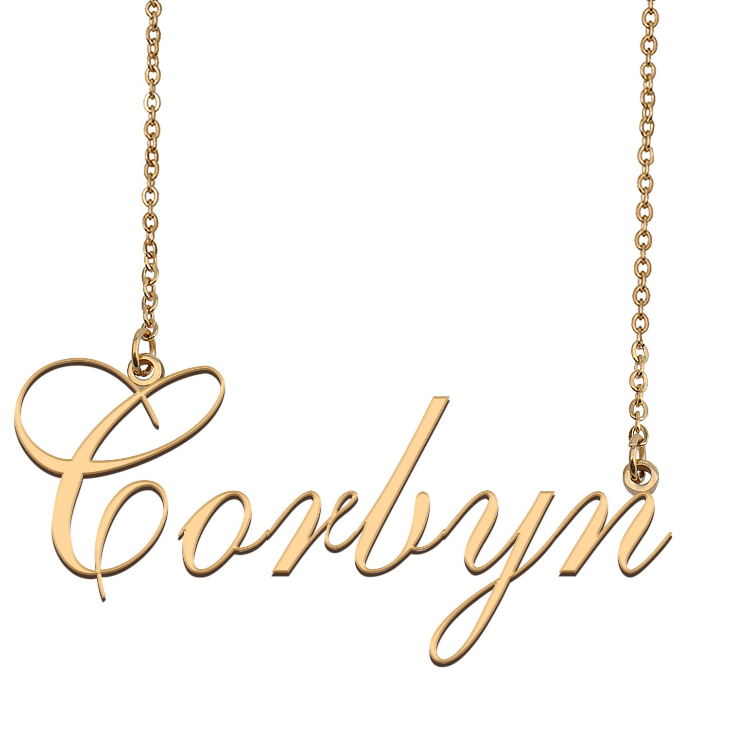 Custom Made Dainty My Name Necklace Best Friendship Jewelry Gifts for Her Corbyn