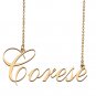 Custom Made Dainty My Name Necklace Best Friendship Jewelry Gifts for Her Corese