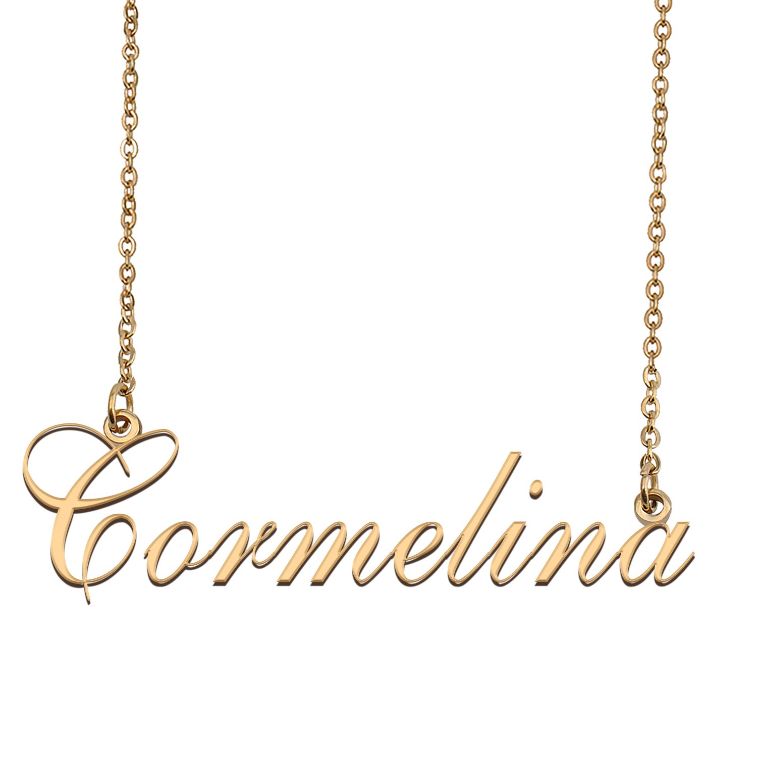 Custom Made Dainty My Name Necklace Best Friendship Jewelry Gifts for Her Cormelina