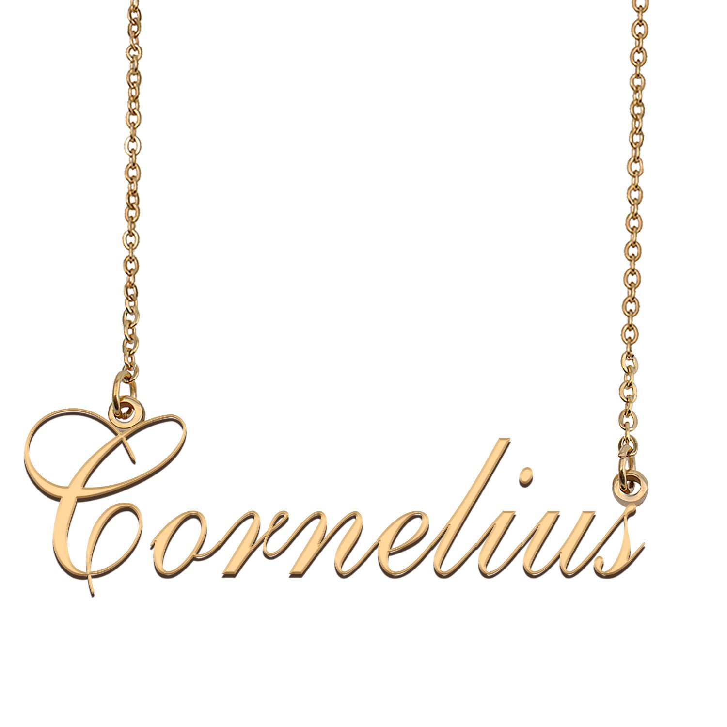 Custom Made Dainty My Name Necklace Best Friendship Jewelry Gifts for Her Cornelius