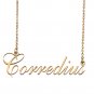 Custom Made Dainty My Name Necklace Best Friendship Jewelry Gifts for Her Corredius