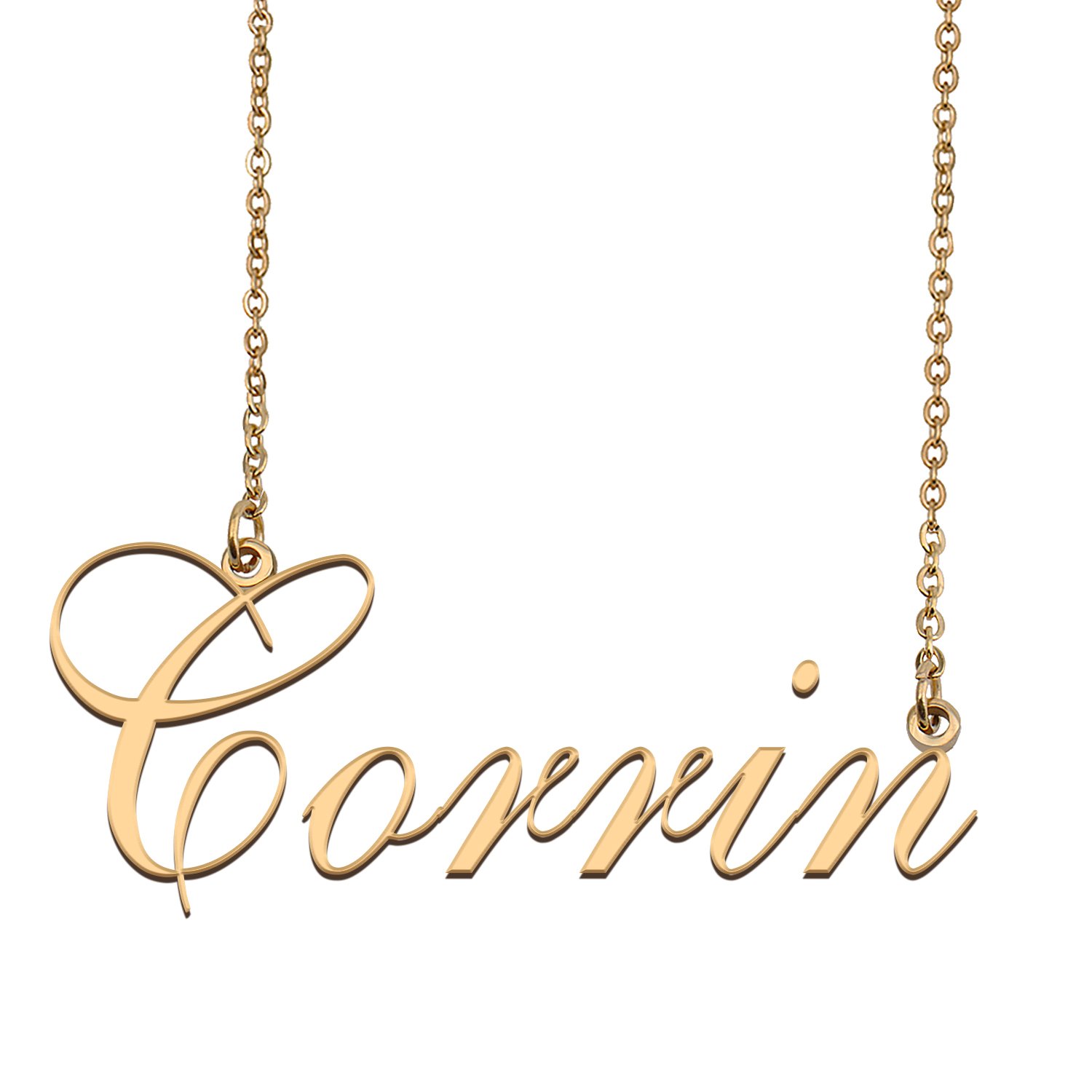 Custom Made Dainty My Name Necklace Best Friendship Jewelry Gifts for Her Corrin