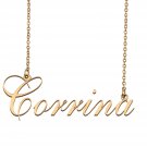 Custom Made Dainty My Name Necklace Best Friendship Jewelry Gifts for Her Corrina