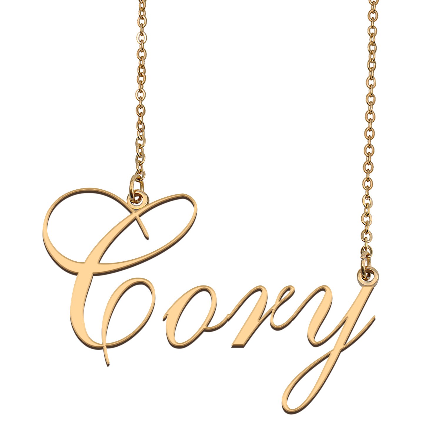 Custom Made Dainty My Name Necklace Best Friendship Jewelry Gifts for Her Cory