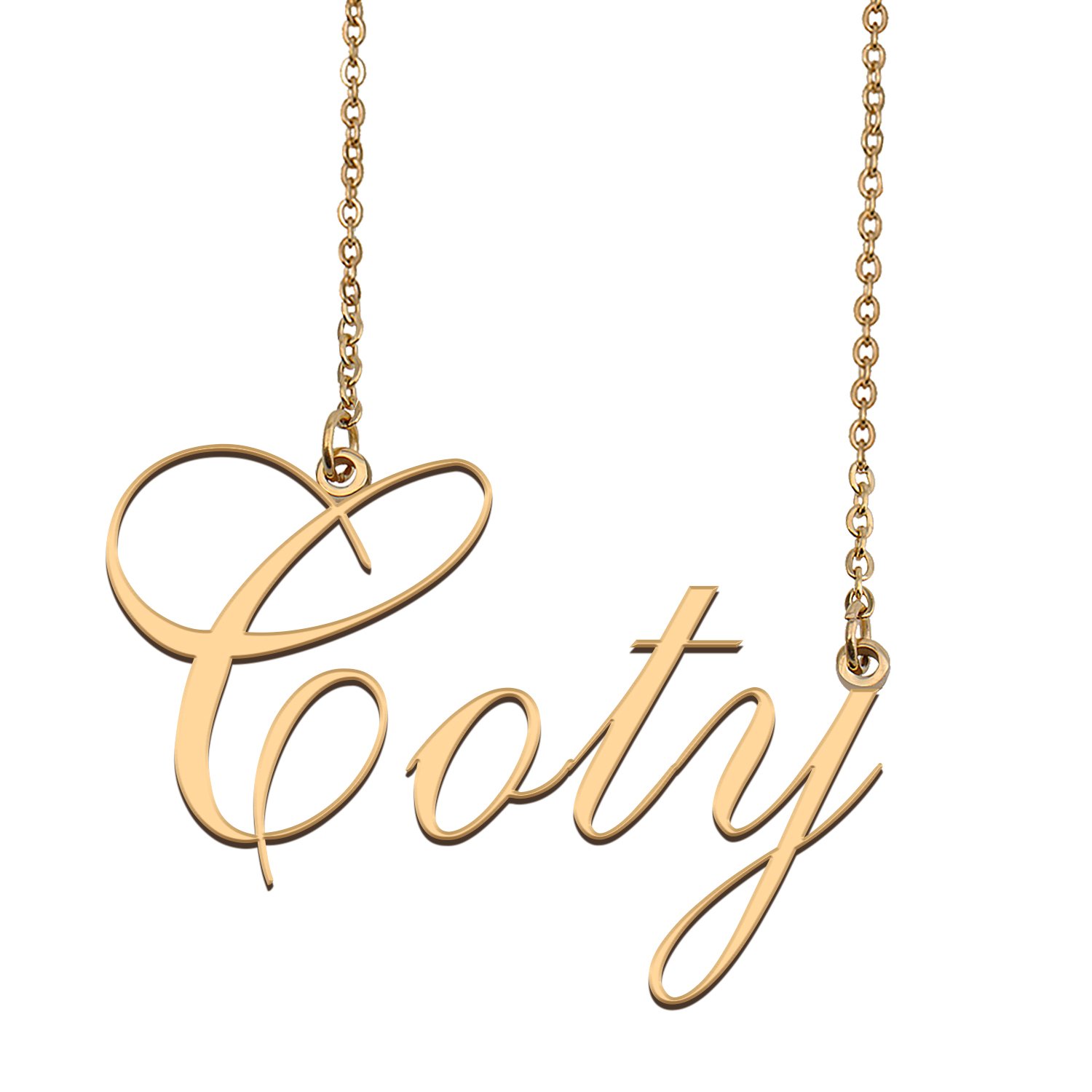 Custom Made Dainty My Name Necklace Best Friendship Jewelry Gifts for Her Coty