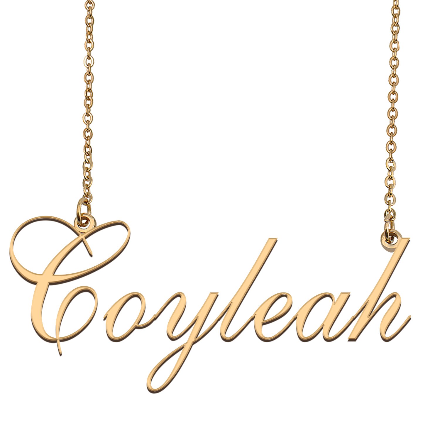 Custom Made Dainty My Name Necklace Best Friendship Jewelry Gifts for Her Coyleah