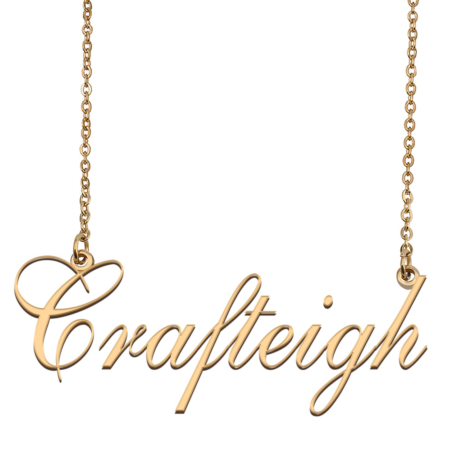 Custom Made Dainty My Name Necklace Best Friendship Jewelry Gifts for Her Crafteigh