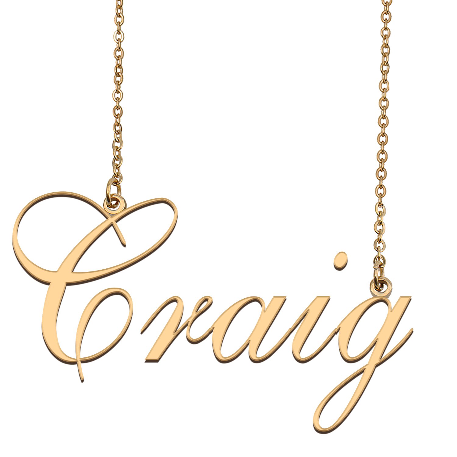Personalized Any Name Necklace Charm Jewelry for Mother New Mom Craig