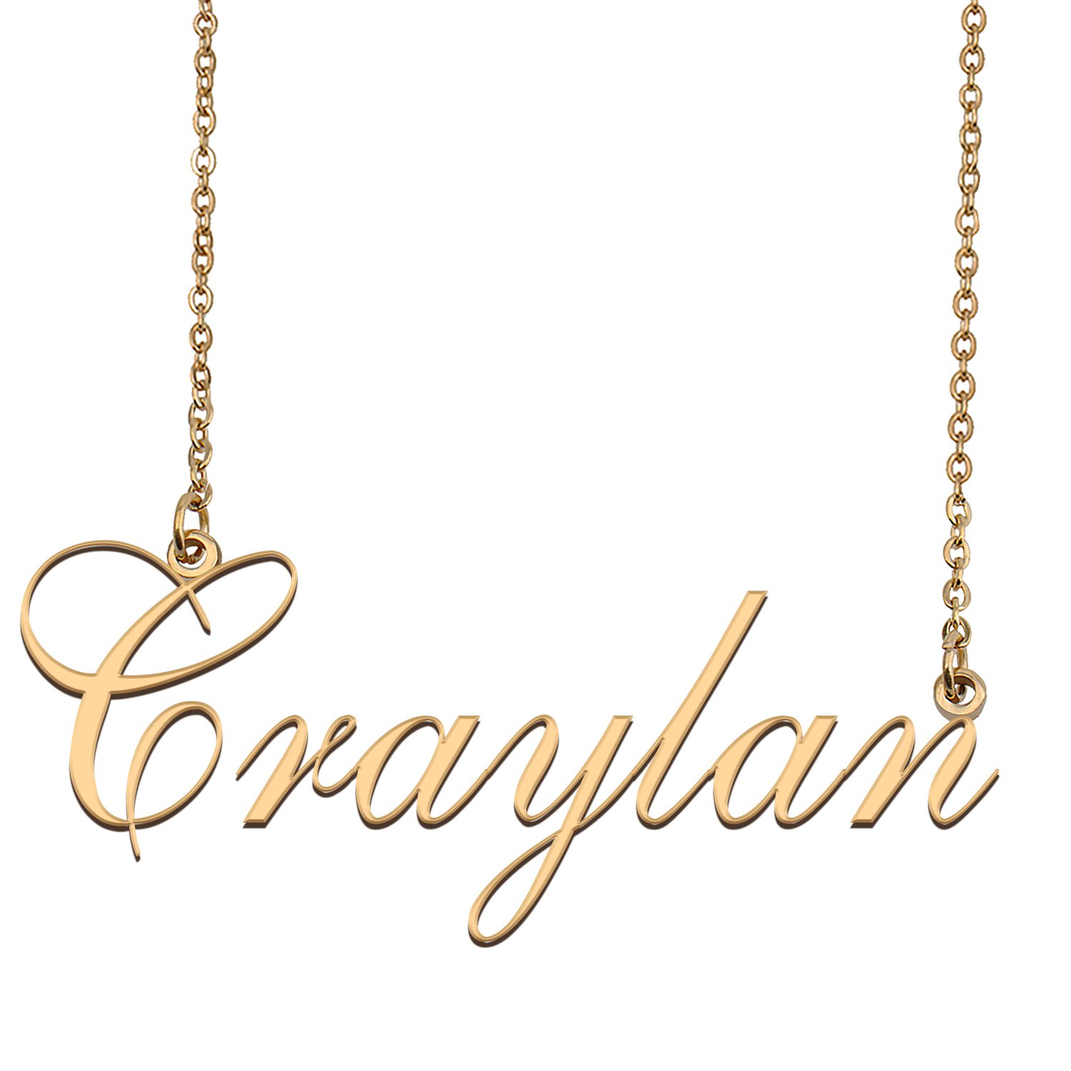 Personalized Any Name Necklace Charm Jewelry for Mother New Mom Craylan