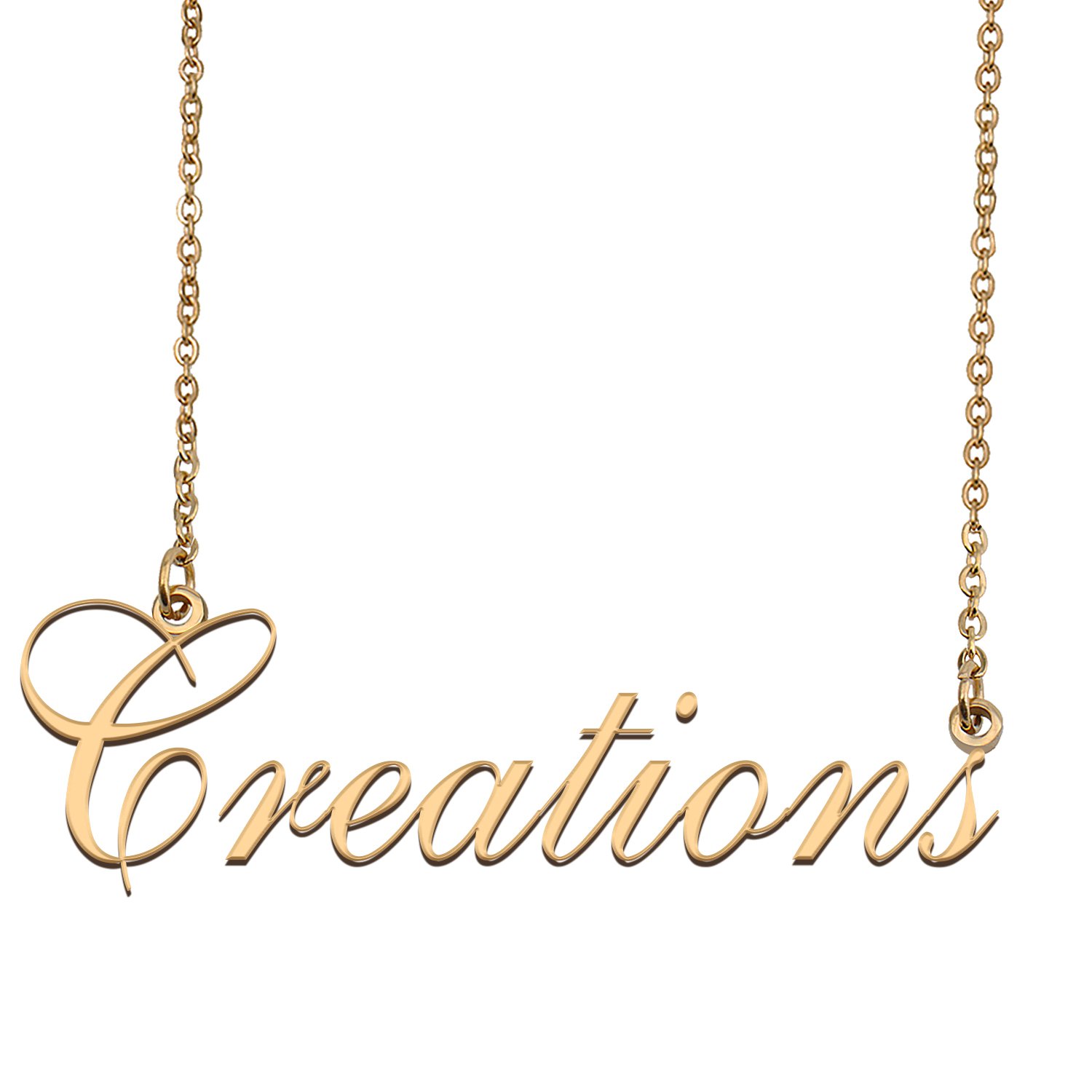 Personalized Any Name Necklace Charm Jewelry for Mother New Mom Creations