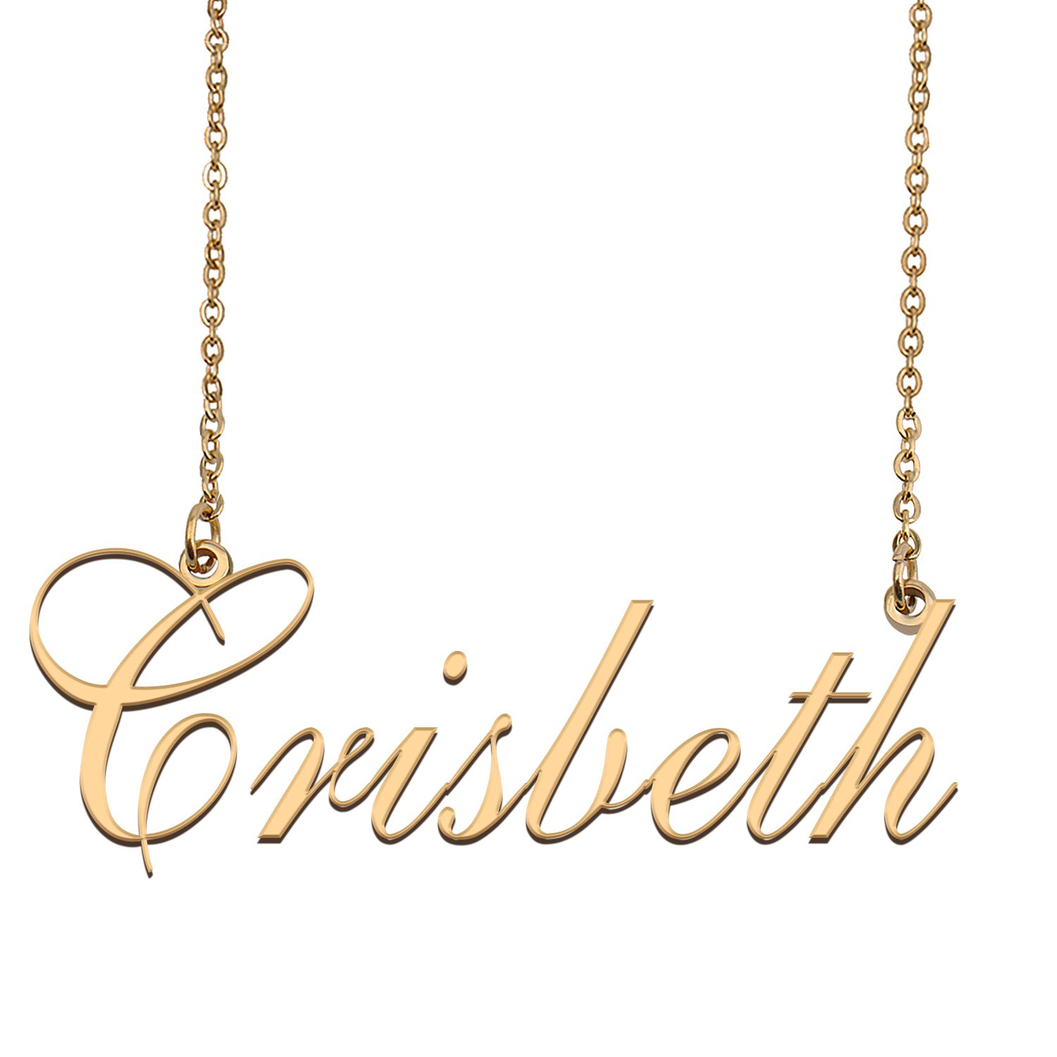 Personalized Any Name Necklace Charm Jewelry for Mother New Mom Crisbeth