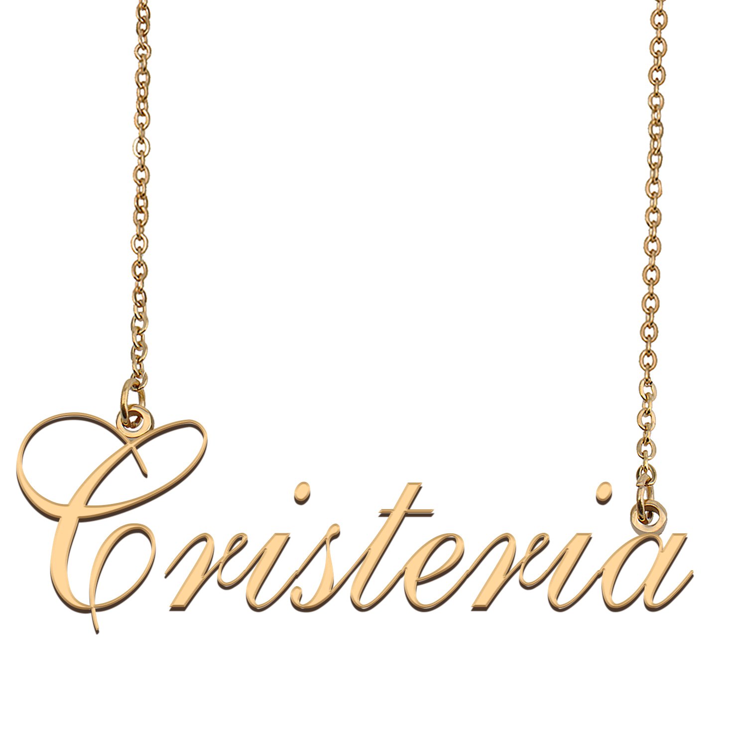Personalized Any Name Necklace Charm Jewelry for Mother New Mom Cristeria