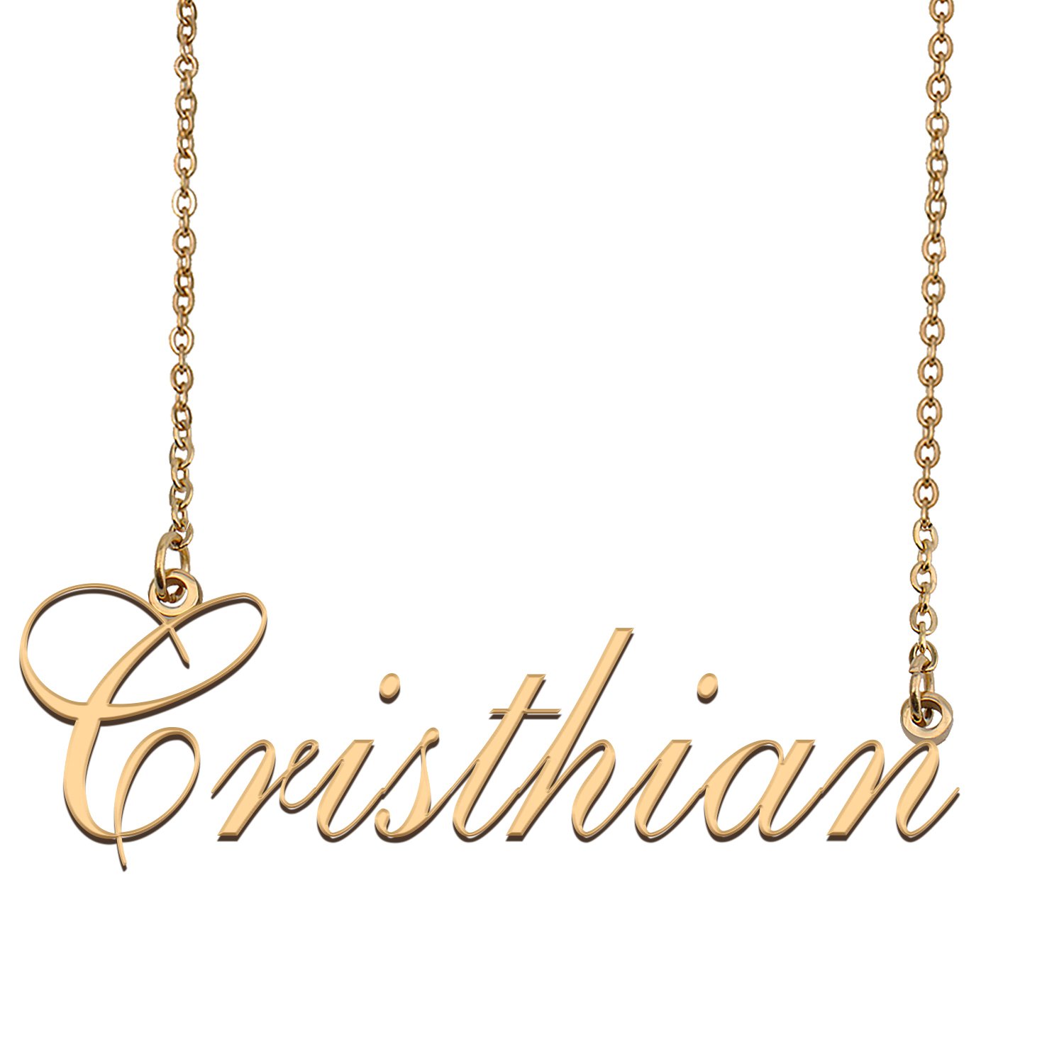 Personalized Any Name Necklace Charm Jewelry for Mother New Mom Cristhian