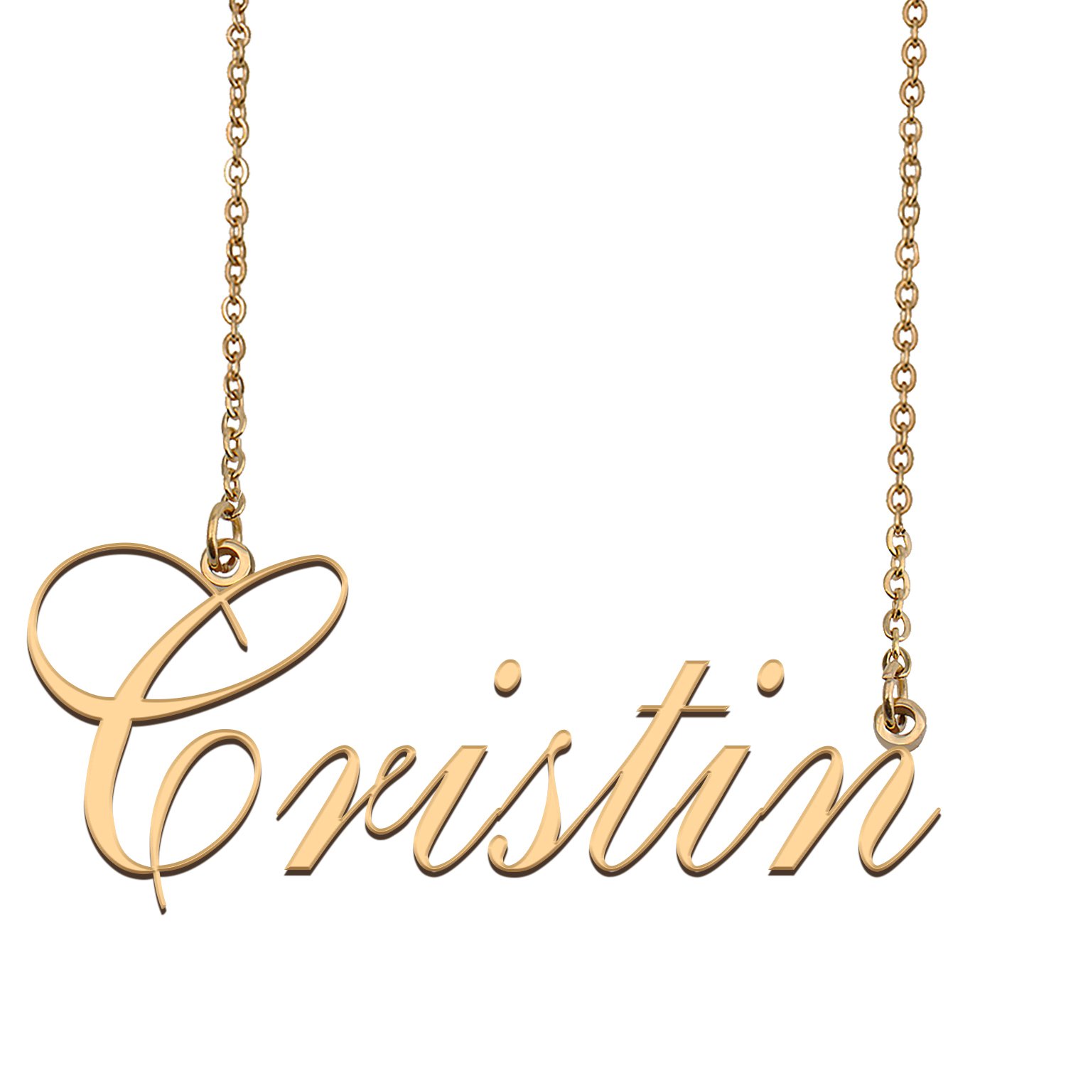 Personalized Any Name Necklace Charm Jewelry for Mother New Mom Cristin