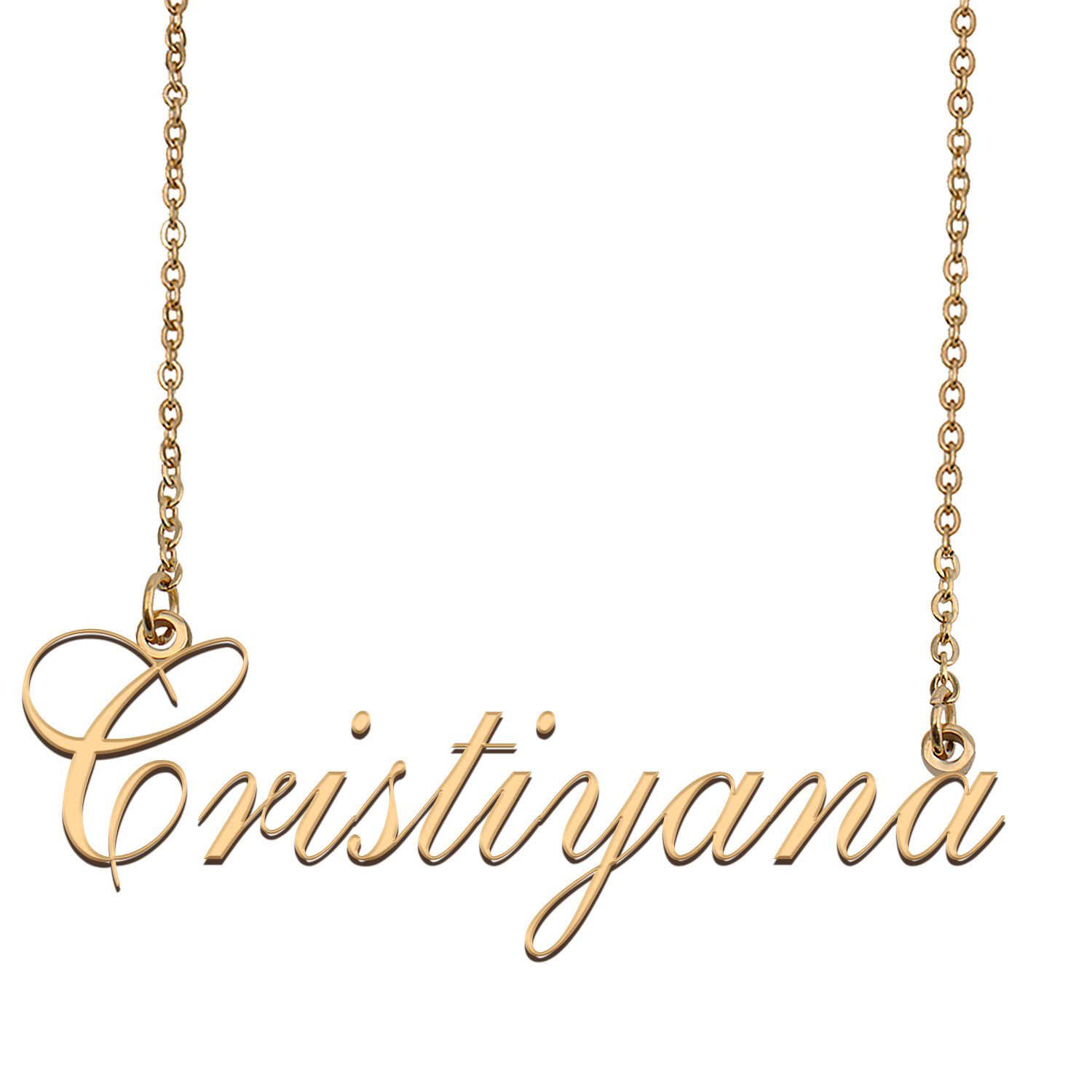 Personalized Any Name Necklace Charm Jewelry for Mother New Mom Cristiyana