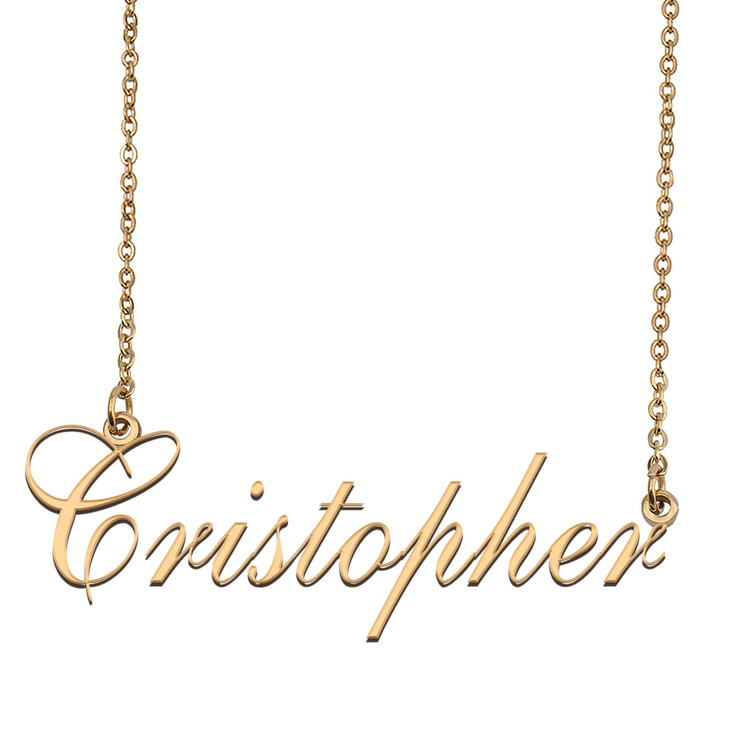 Personalized Any Name Necklace Charm Jewelry for Mother New Mom Cristopher