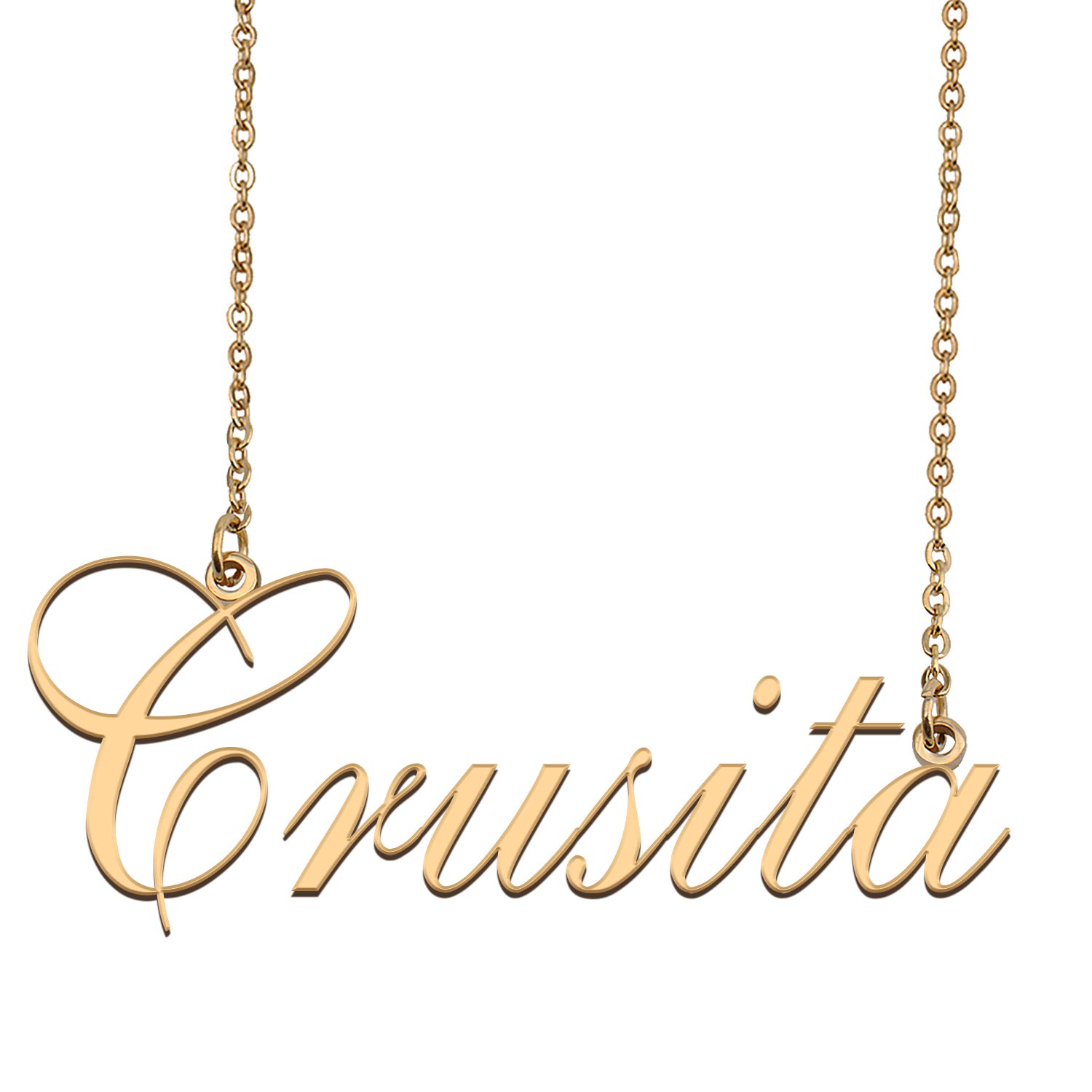 Personalized Any Name Necklace Charm Jewelry for Mother New Mom Crusita