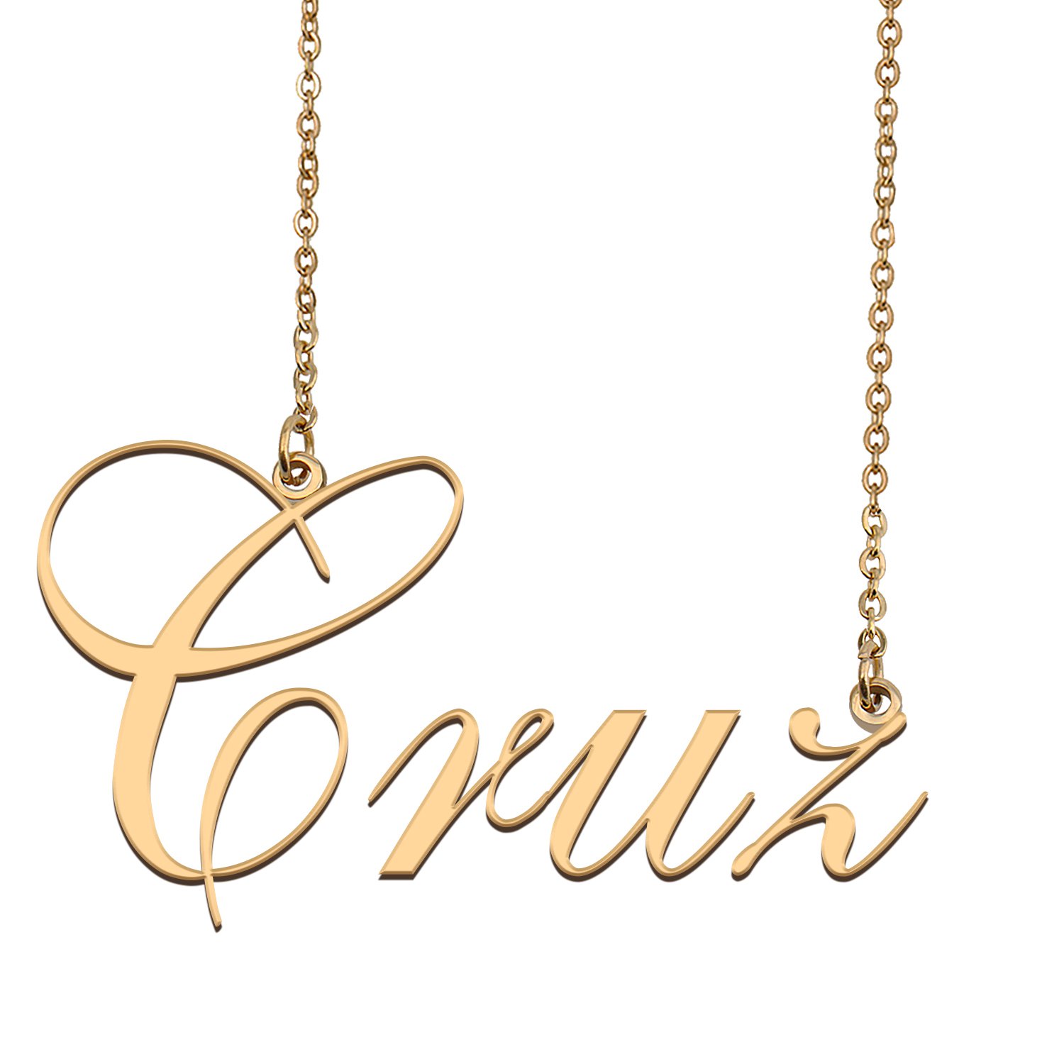 Personalized Any Name Necklace Charm Jewelry for Mother New Mom Cruz