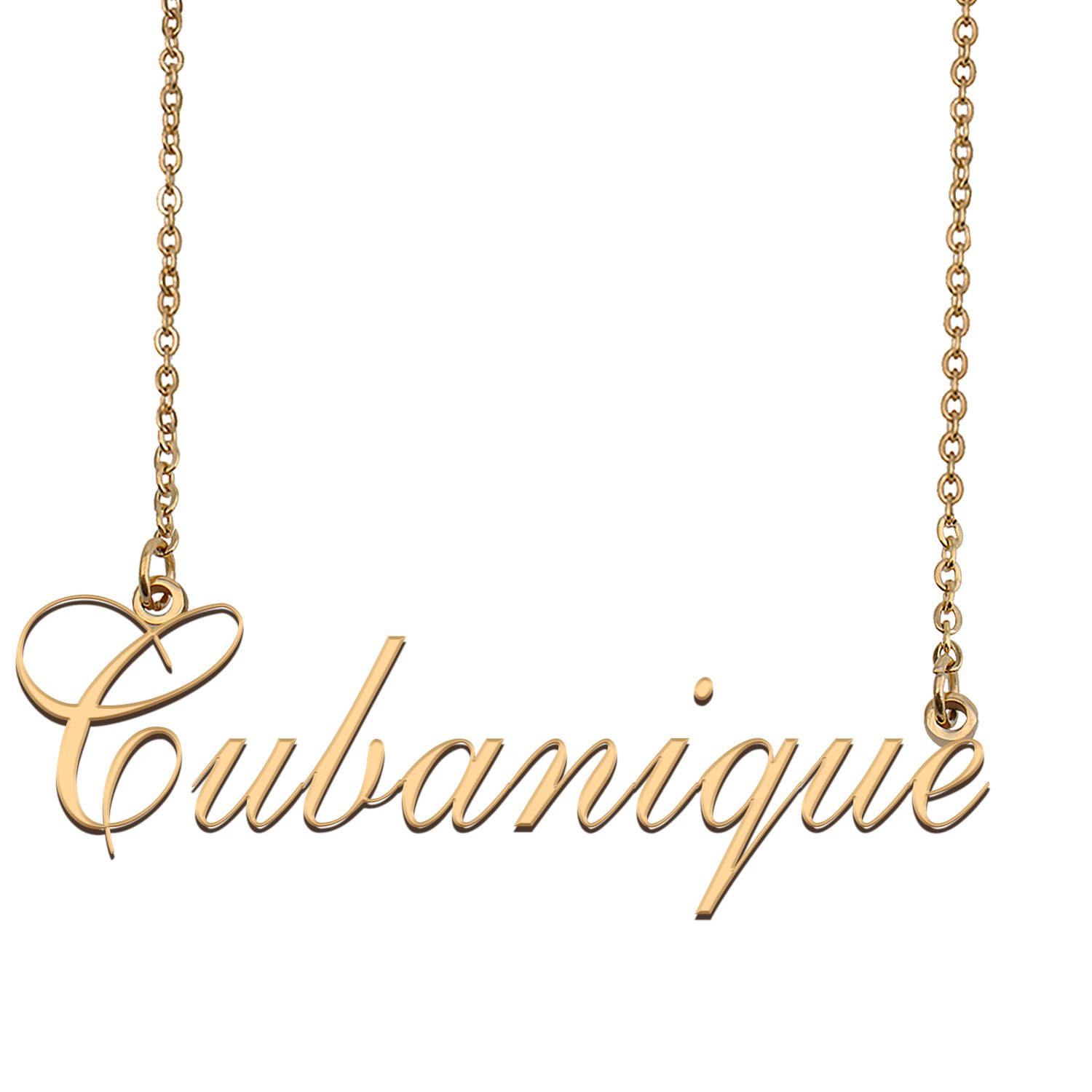 Personalized Any Name Necklace Charm Jewelry for Mother New Mom Cubanique