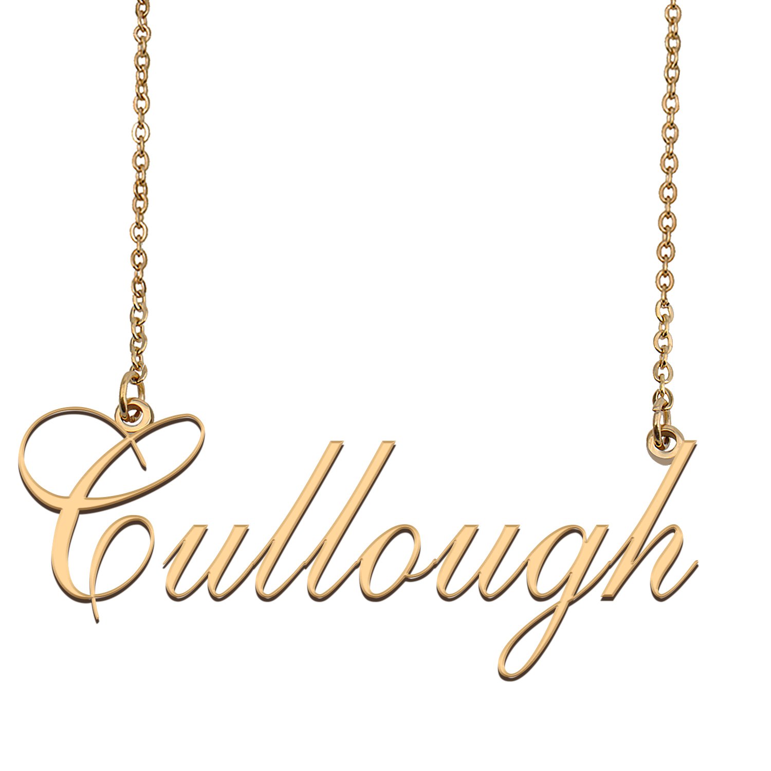 Personalized Any Name Necklace Charm Jewelry for Mother New Mom Cullough