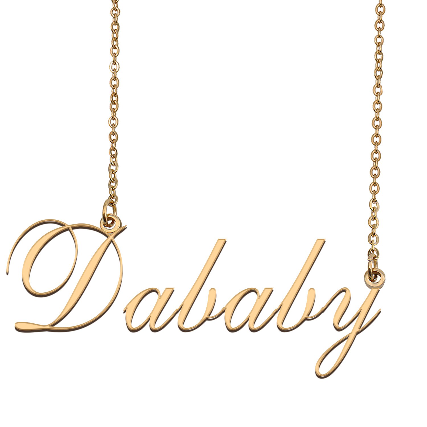 Personalized Any Name Necklace Charm Jewelry for Mother New Mom Dababy