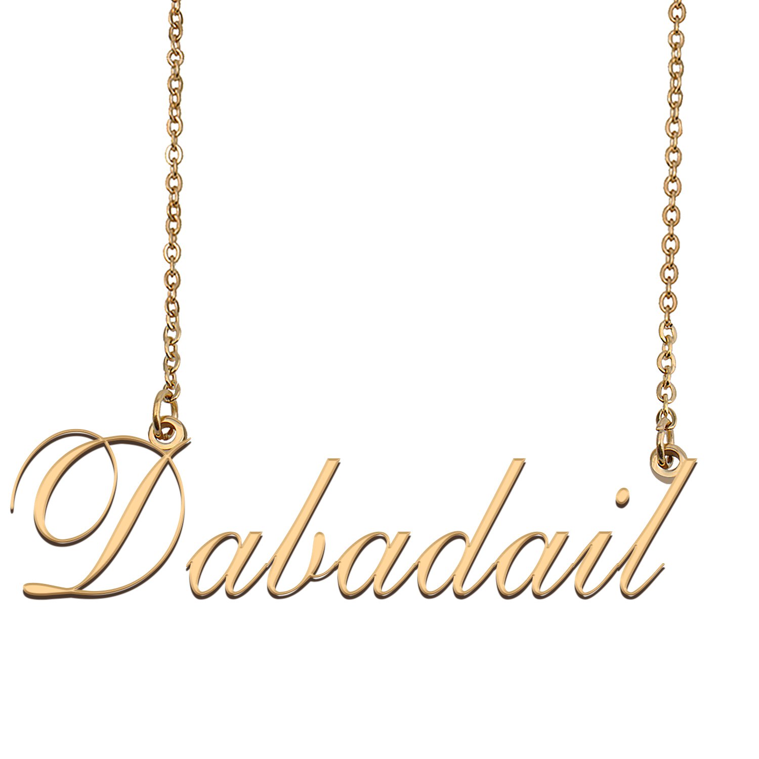 Personalized Any Name Necklace Charm Jewelry for Mother New Mom Dabadail