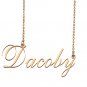 Personalized Any Name Necklace Charm Jewelry for Mother New Mom Dacoby