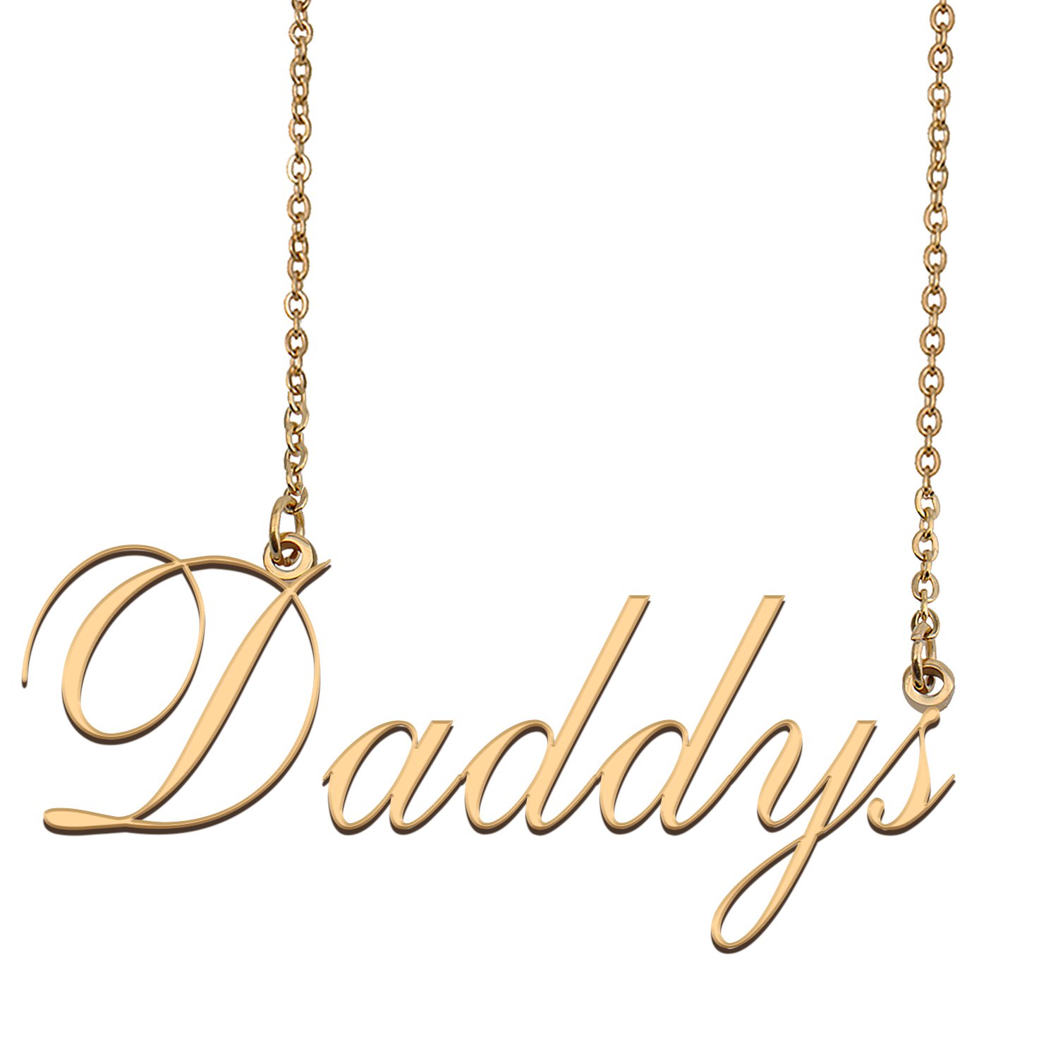 Personalized Any Name Necklace Charm Jewelry for Mother New Mom Daddys