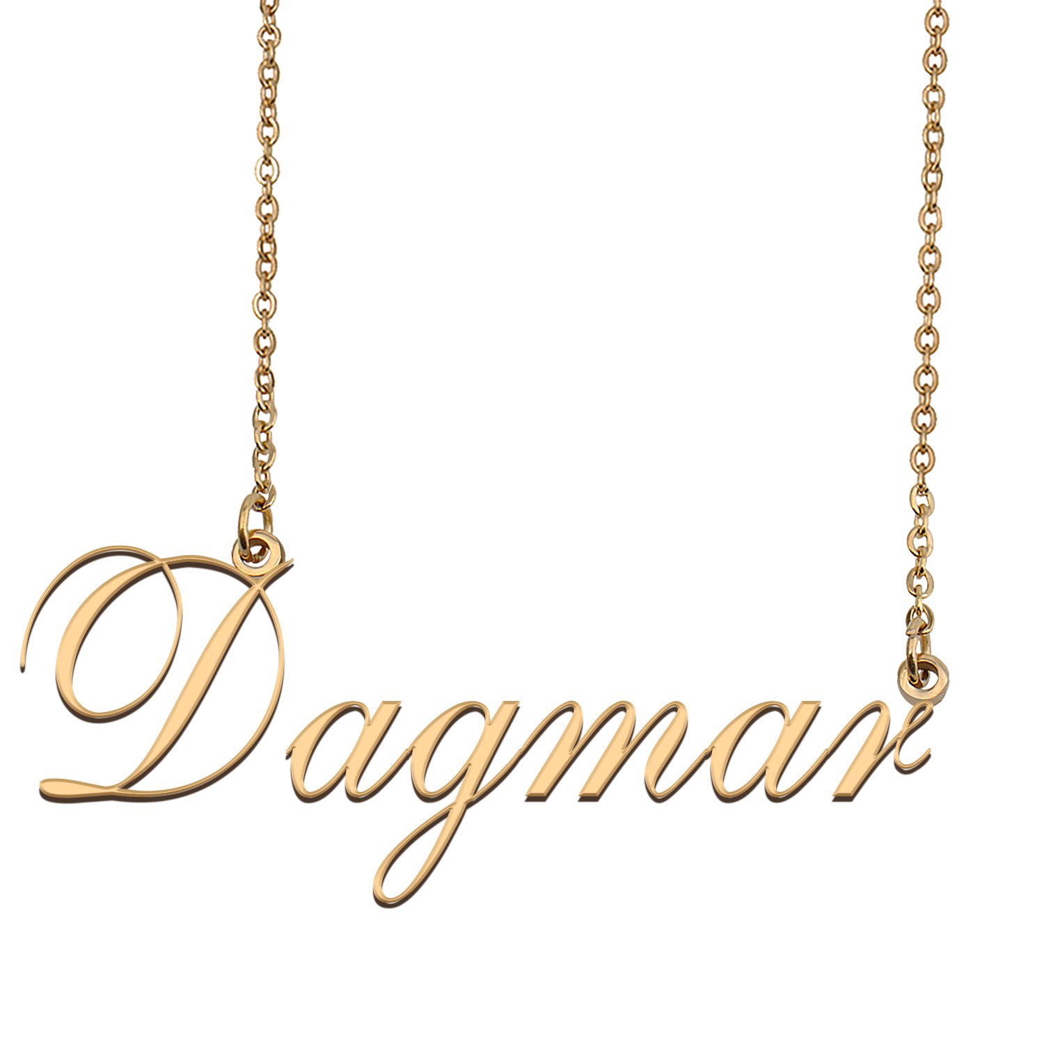 Personalized Any Name Necklace Charm Jewelry for Mother New Mom Dagmar