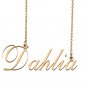 Personalized Any Name Necklace Charm Jewelry for Mother New Mom Dahlia