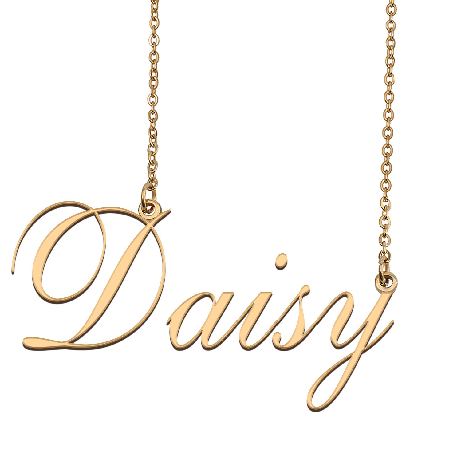 Personalized Any Name Necklace Charm Jewelry for Mother New Mom Daisy