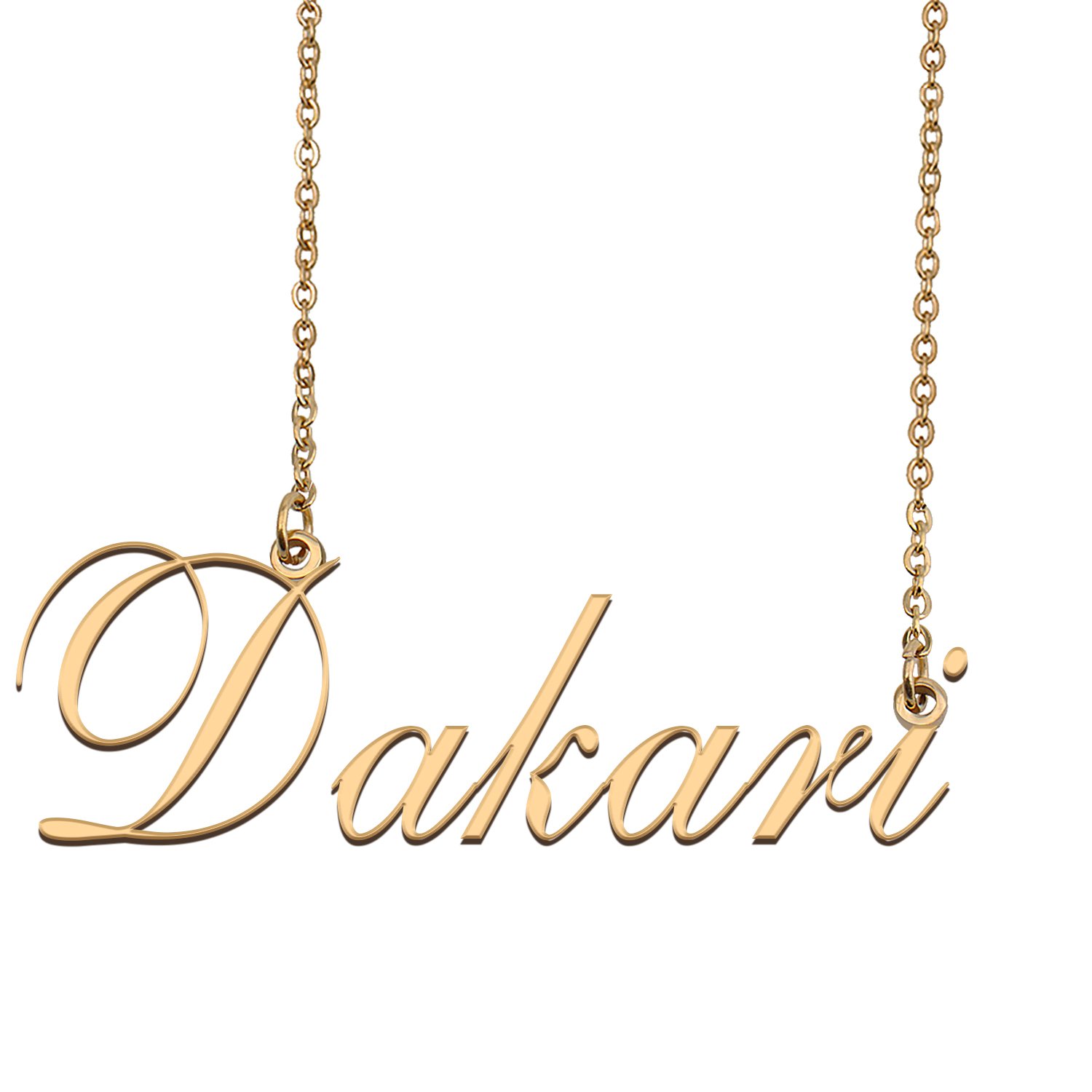 Personalized Any Name Necklace Charm Jewelry for Mother New Mom Dakari