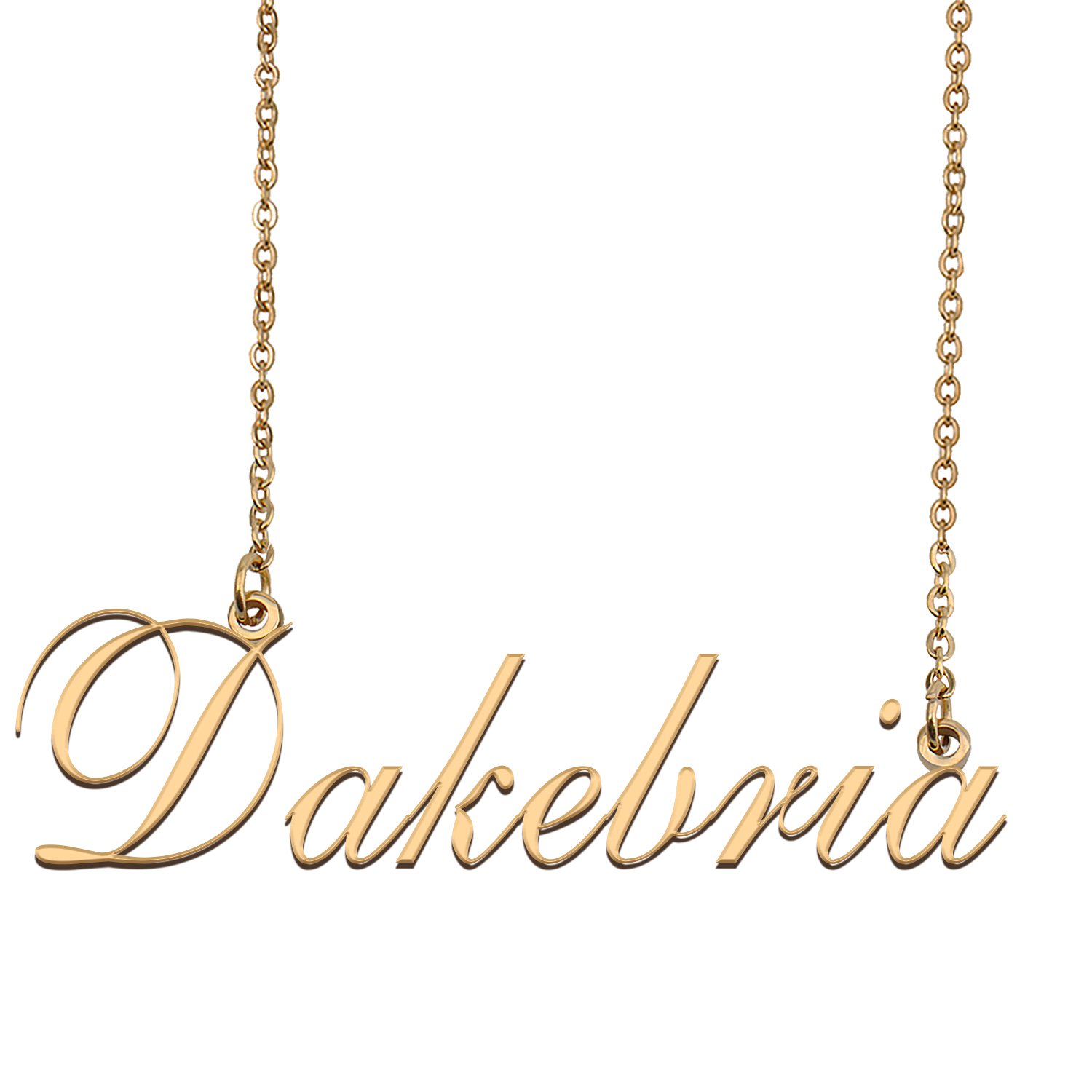 Personalized Any Name Necklace Charm Jewelry for Mother New Mom Dakebria