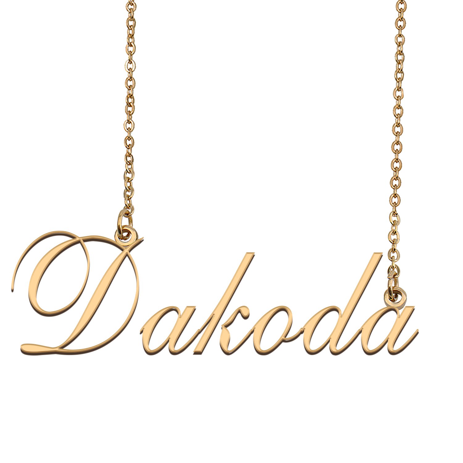 Personalized Any Name Necklace Charm Jewelry for Mother New Mom Dakoda