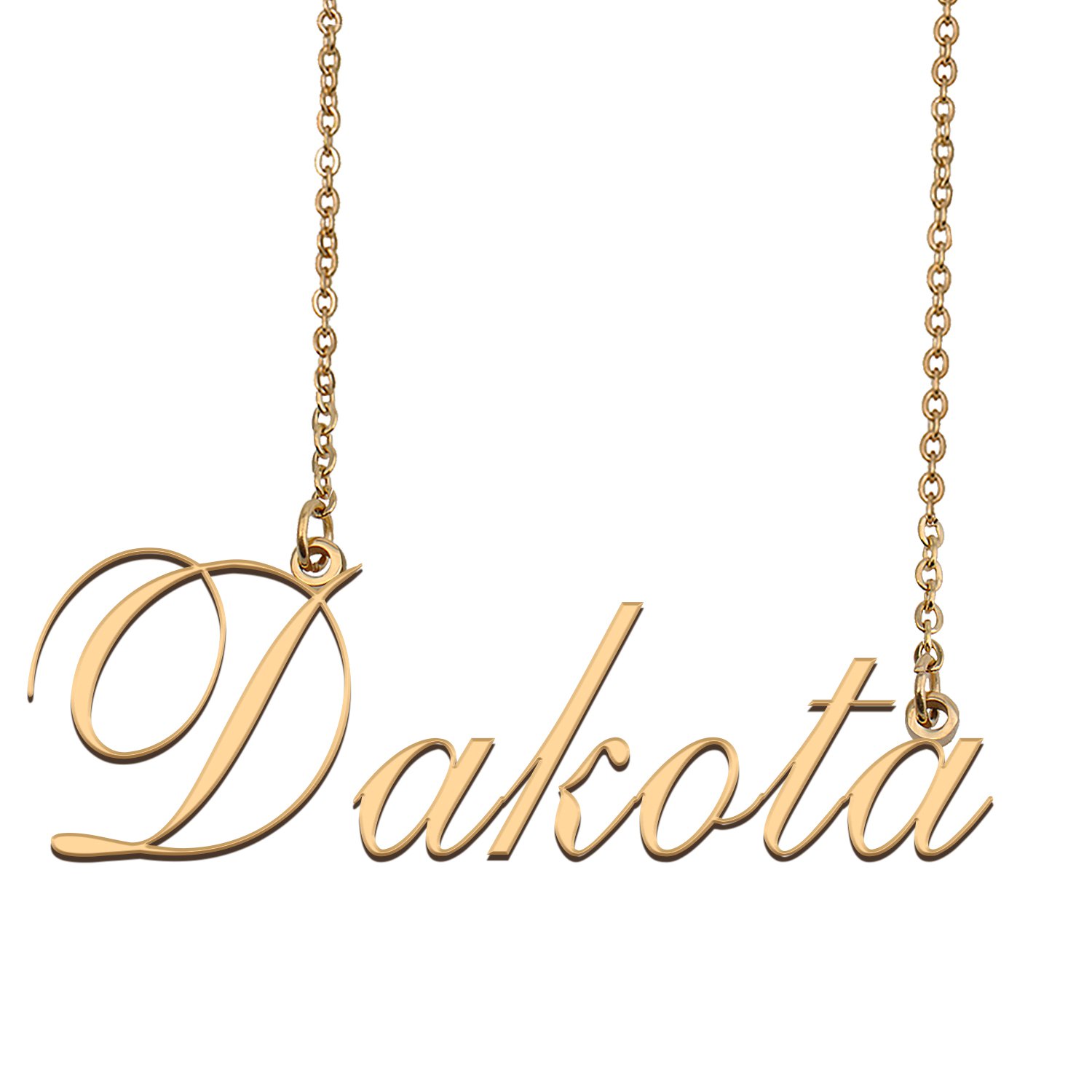 Personalized Any Name Necklace Charm Jewelry for Mother New Mom Dakota