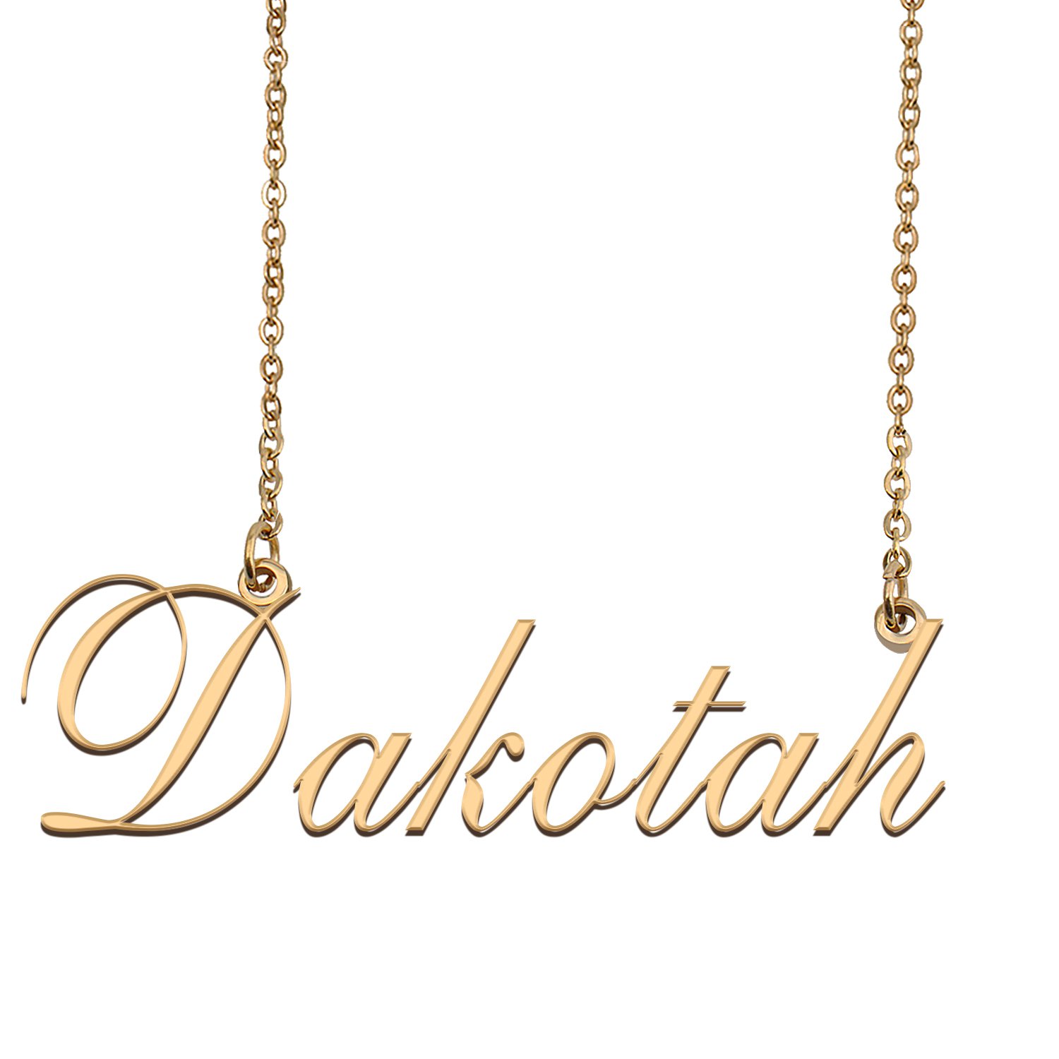 Personalized Any Name Necklace Charm Jewelry for Mother New Mom Dakotah