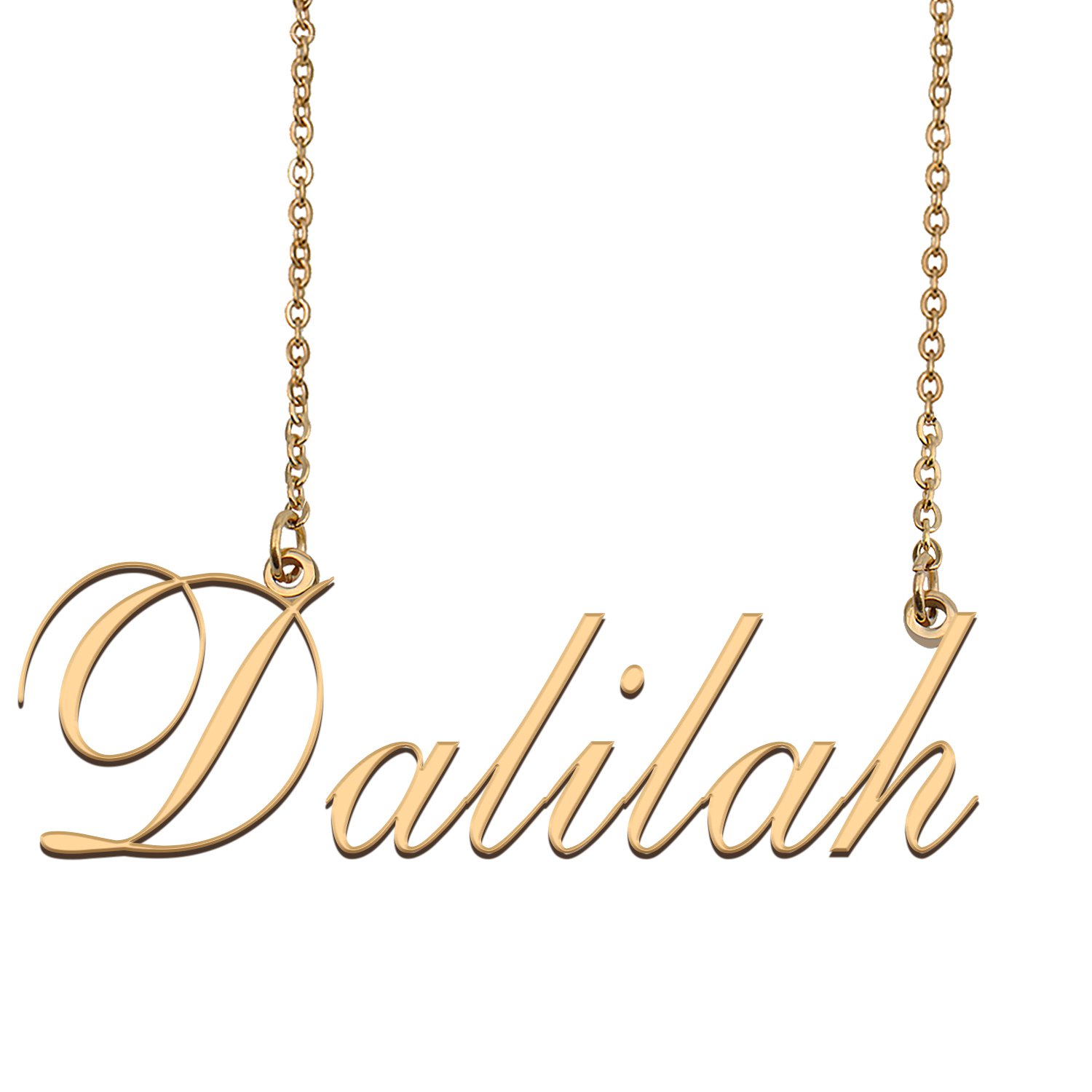 Personalized Any Name Necklace Charm Jewelry for Mother New Mom Dalilah