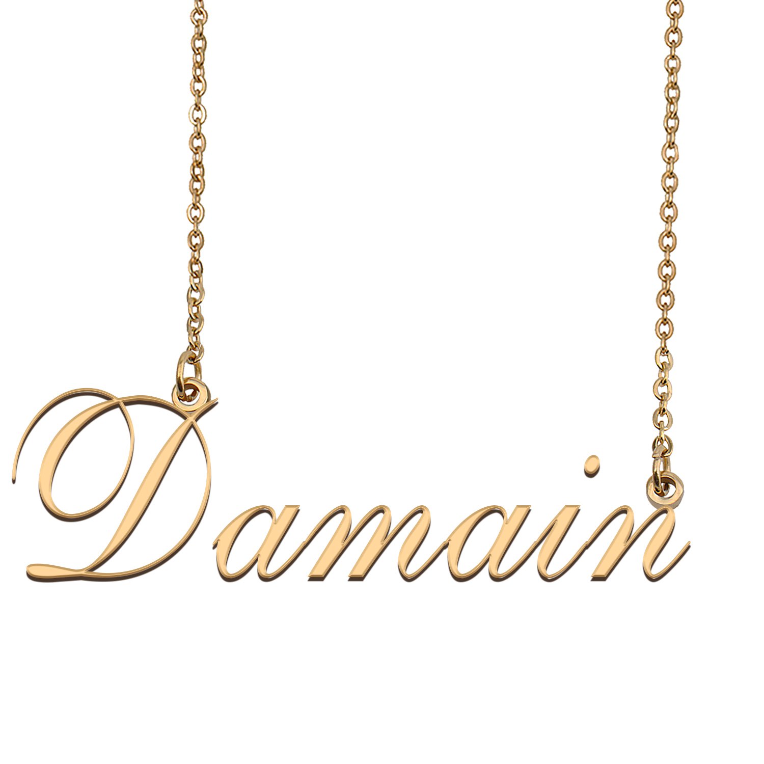 Personalized Any Name Necklace Charm Jewelry for Mother New Mom Damain
